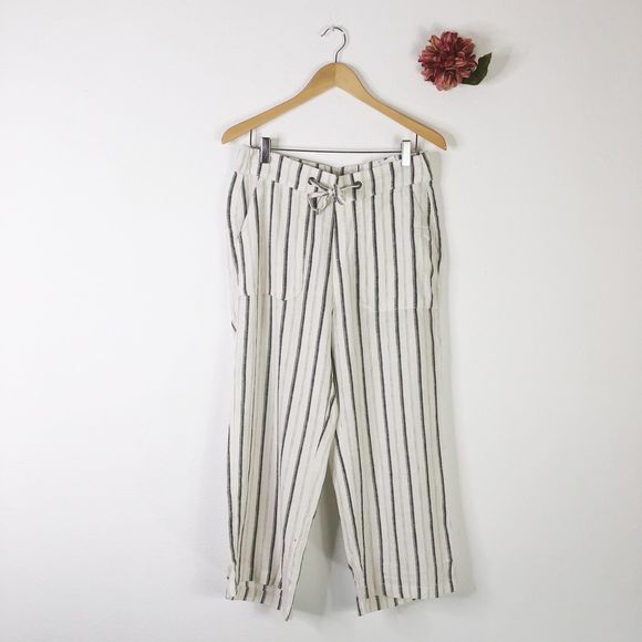 Denim & Co. Pants - DENIM & CO Naturals Crop Pants